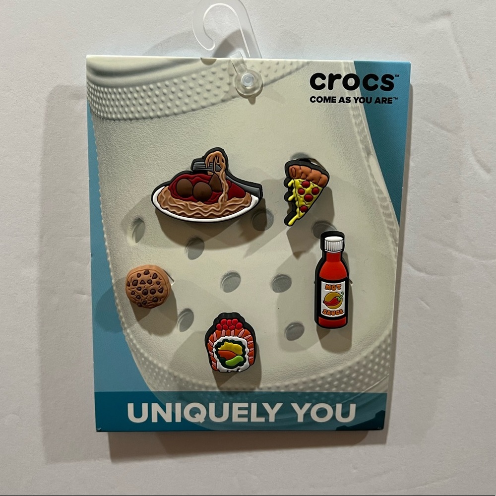 Crocs Uniquely You, Jibbitz, Food